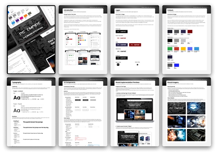 Sample UI Styleguide